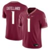 Tommy Castellanos Florida State Seminoles Nike Home NIL Football Game Jersey - Garnet, Limited Replica Fan Edition