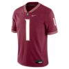 Tommy Castellanos Florida State Seminoles Nike Home NIL Football Game Jersey - Garnet, Limited Replica Fan Edition