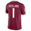 Tommy Castellanos Florida State Seminoles Nike Home NIL Football Game Jersey - Garnet, Limited Replica Fan Edition
