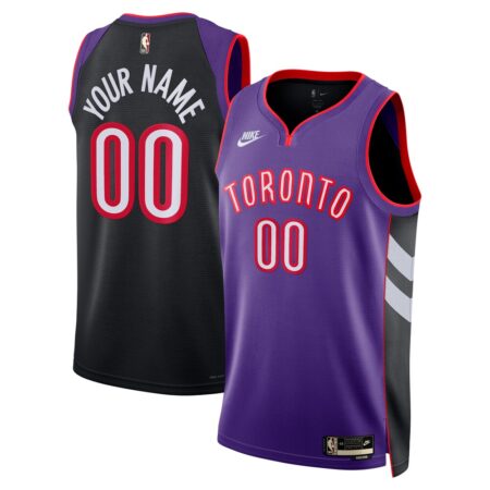 Toronto Raptors Unisex Adult Swingman Custom Jersey – Classic Edition – Purple, Limited Replica Fan Edition