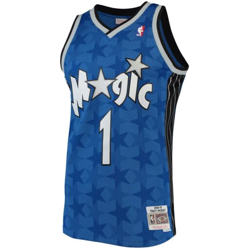 Tracy McGrady Orlando Magic Mitchell & Ness Hardwood Classics Swingman Jersey – Blue, Limited Replica Fan Edition