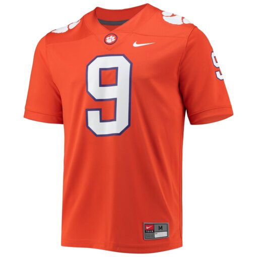 Travis Etienne Clemson Tigers Nike 2021 Draft Class Game Jersey – Orange, Limited Replica Fan Edition