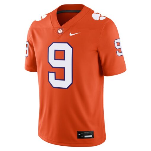 Travis Etienne Clemson Tigers Nike Player Game Jersey – Orange, Limited Replica Fan Edition