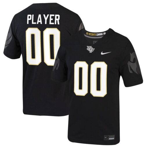 UCF Knights Nike Pick-A-Player NIL Replica Football Jersey – Black, Limited Replica Fan Edition