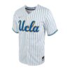 UCLA Bruins Nike Pinstripe Replica Full-Button Baseball Jersey - White, Limited Replica Fan Edition