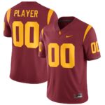 USC Trojans Nike Pick-A-Player NIL Replica Football Jersey - Cardinal, Limited Replica Fan Edition