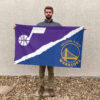Utah vs Golden State House Divided Flag, NBA House Divided Flag 2 Utah vs Golden State House Divided Flag, NBA House Divided Flag