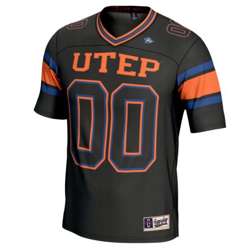 UTEP Miners GameDay Greats Unisex NIL Pick-A-Player Lightweight Football Fashion Jersey – Black, Limited Replica Fan Edition
