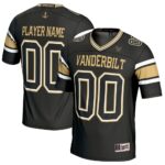 Vanderbilt Commodores GameDay Greats NIL Pick-A-Player Football Jersey - Black, Limited Replica Fan Edition