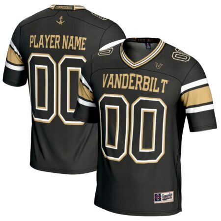 Vanderbilt Commodores GameDay Greats NIL Pick-A-Player Football Jersey – Black, Limited Replica Fan Edition