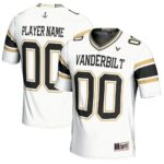 Vanderbilt Commodores GameDay Greats NIL Pick-A-Player Football Jersey - White, Limited Replica Fan Edition