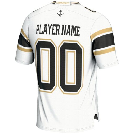 Vanderbilt Commodores GameDay Greats NIL Pick-A-Player Football Jersey – White, Limited Replica Fan Edition
