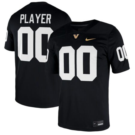 Vanderbilt Commodores Nike NIL Pick-A-Player Game Jersey – Black, Limited Replica Fan Edition