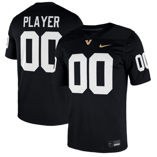 Vanderbilt Commodores Nike NIL Pick-A-Player Game Jersey – Black, Limited Replica Fan Edition