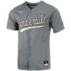 Vanderbilt Commodores Nike Replica Full-Button Baseball Jersey - Charcoal, Limited Replica Fan Edition