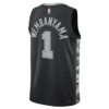Victor Wembanyama San Antonio Spurs Jordan Brand Unisex Swingman Jersey - Statement Edition - Black, Limited Replica Fan Edition