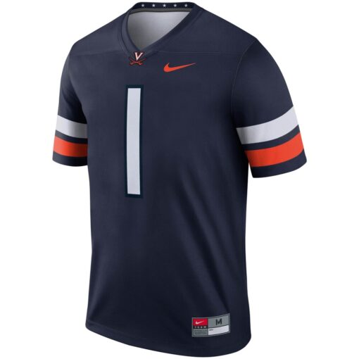 Virginia Cavaliers Nike Legend Jersey – Navy, Limited Replica Fan Edition