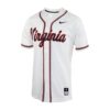 Virginia Cavaliers Nike Replica Baseball Jersey - White, Limited Replica Fan Edition
