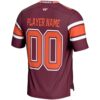 Virginia Tech Hokies GameDay Greats NIL Pick-A-Player Football Jersey - Maroon, Limited Replica Fan Edition