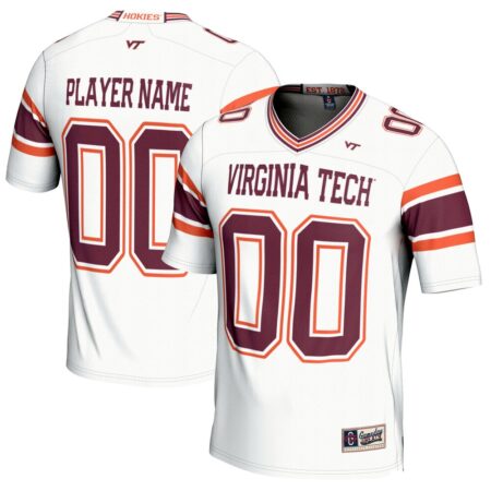 Virginia Tech Hokies GameDay Greats NIL Pick-A-Player Football Jersey – White, Limited Replica Fan Edition