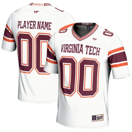 Virginia Tech Hokies GameDay Greats NIL Pick-A-Player Football Jersey – White, Limited Replica Fan Edition