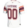 Virginia Tech Hokies GameDay Greats NIL Pick-A-Player Football Jersey - White, Limited Replica Fan Edition