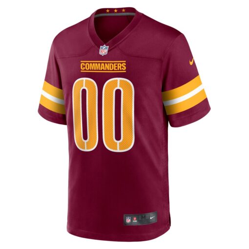Washington Commanders  Game Custom Player Jersey – Burgundy, Limited Replica Fan Edition