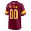 Washington Commanders Game Custom Player Jersey - Burgundy, Limited Replica Fan Edition
