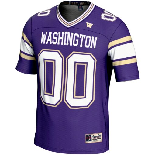 Washington Huskies GameDay Greats NIL Pick-A-Player Football Jersey – Purple, Limited Replica Fan Edition