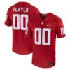 Washington State Cougars Nike Pick-A-Player NIL Replica Football Jersey - Crimson, Limited Replica Fan Edition