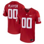 Washington State Cougars Nike Pick-A-Player NIL Replica Football Jersey - Crimson, Limited Replica Fan Edition