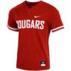 Washington State Cougars Nike Replica Vapor Elite Two-Button Baseball Jersey - Crimson, Limited Replica Fan Edition