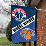 Washington vs New York House Divided Flag, NBA House Divided Flag