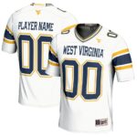 West Virginia Mountaineers GameDay Greats NIL Pick-A-Player Football Jersey - White, Limited Replica Fan Edition