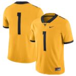 West Virginia Mountaineers Nike Alternate Game Jersey - Gold, Limited Replica Fan Edition