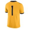 West Virginia Mountaineers Nike Alternate Game Jersey - Gold, Limited Replica Fan Edition