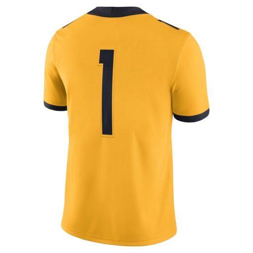 West Virginia Mountaineers Nike Alternate Game Jersey – Gold, Limited Replica Fan Edition