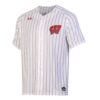 Wisconsin Badgers Under Armour Womens Full-Button Replica Softball Jersey - WhiteRed, Limited Replica Fan Edition