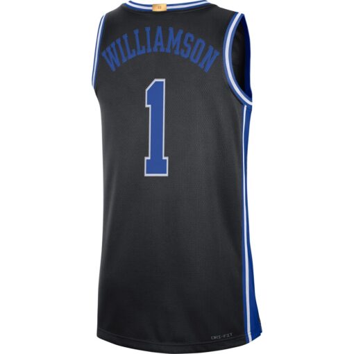 Zion Williamson Duke Blue Devils Nike Alumni Player Limited Basketball Jersey – Black, Limited Replica Fan Edition