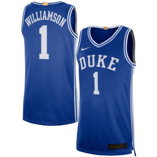 Zion Williamson Duke Blue Devils Nike Alumni Player Limited Basketball Jersey – Royal, Limited Replica Fan Edition