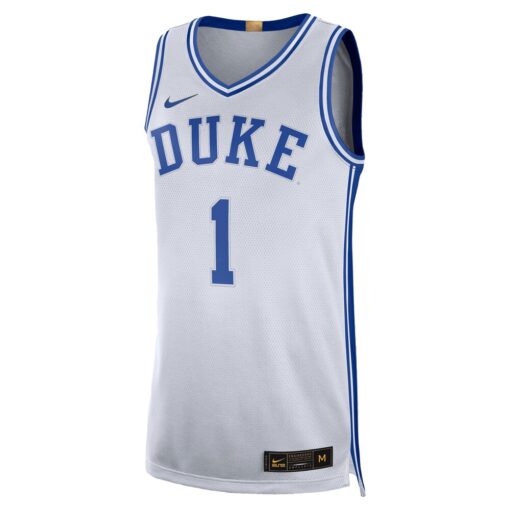 Zion Williamson Duke Blue Devils Nike Limited Basketball Jersey – White, Limited Replica Fan Edition