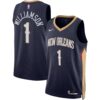 Zion Williamson New Orleans Pelicans Unisex Swingman Jersey - Icon Edition - Navy, Limited Replica Fan Edition