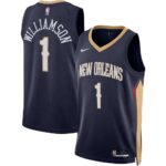 Zion Williamson New Orleans Pelicans Unisex Swingman Jersey - Icon Edition - Navy, Limited Replica Fan Edition