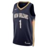 Zion Williamson New Orleans Pelicans Unisex Swingman Jersey - Icon Edition - Navy, Limited Replica Fan Edition