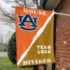 Auburn Tigers vs Custom Team House Divided Flag, NCAA Rivalry Flag 1 Auburn Tigers vs Custom Team House Divided Flag, NCAA Rivalry Flag
