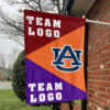 Auburn Tigers vs Custom Team House Divided Flag, NCAA Spirit Flag 1 Auburn Tigers vs Custom Team House Divided Flag, NCAA Spirit Flag