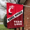 Bearcats vs Custom Team House Divided Flag, Custom Rivalry Flag 1 Bearcats vs Custom Team House Divided Flag, Custom Rivalry Flag