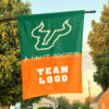 Bulls vs Custom Team House Divided Flag, Custom House Flag
