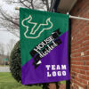 Bulls vs Custom Team House Divided Flag, NCAA Team Flag 1 Bulls vs Custom Team House Divided Flag, NCAA Team Flag