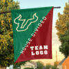 Bulls vs Custom Team House Divided Flag, Personalized Split Flag